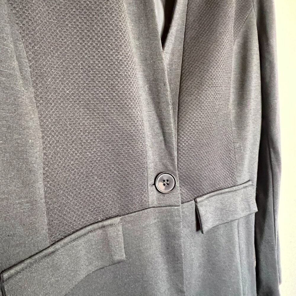 Notations One-Button Textured Jacket / Blazer Siz… - image 3